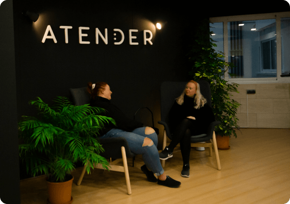 Atender customer support outsourcing Office